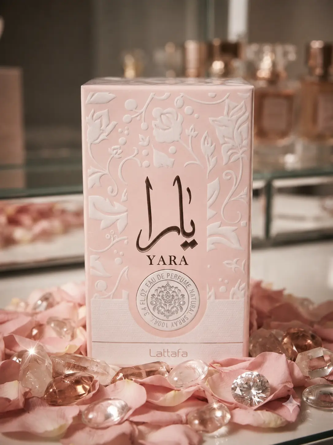 Lattafa Yara fragrance packaging