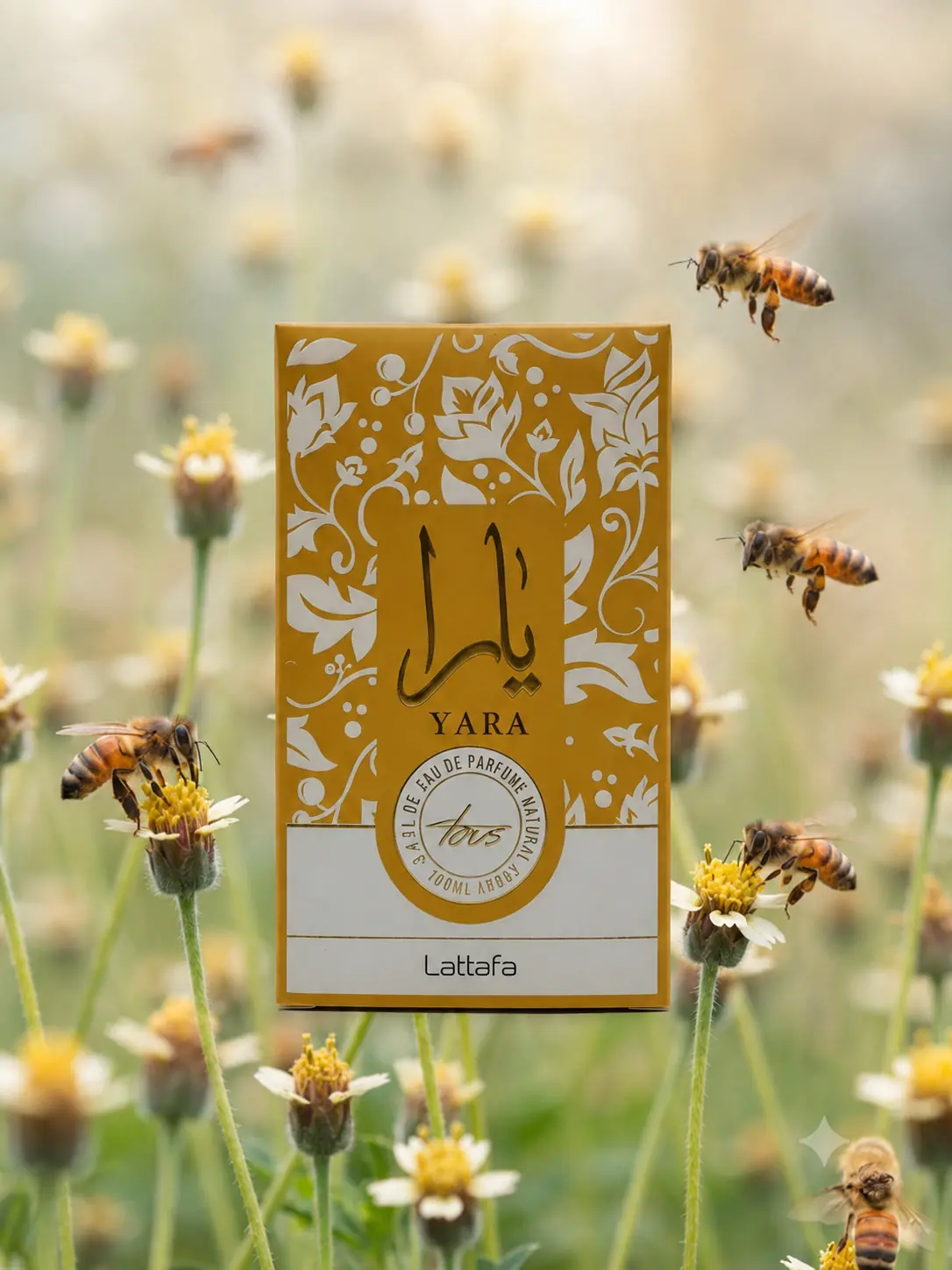 Lattafa Yara Tous fragrance bottle and packaging