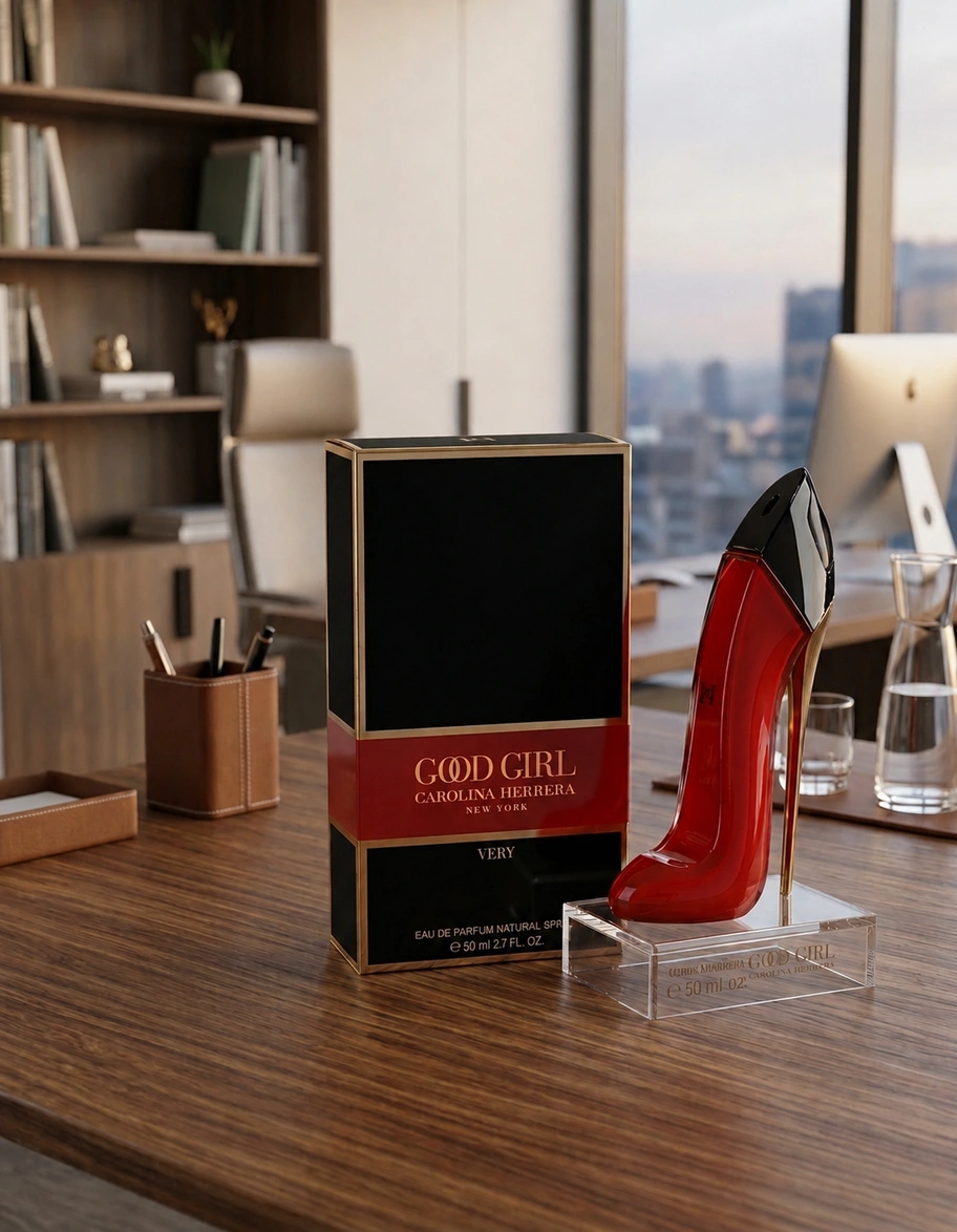 Carolina Herrera Very Good Girl fragrance bottle and packaging